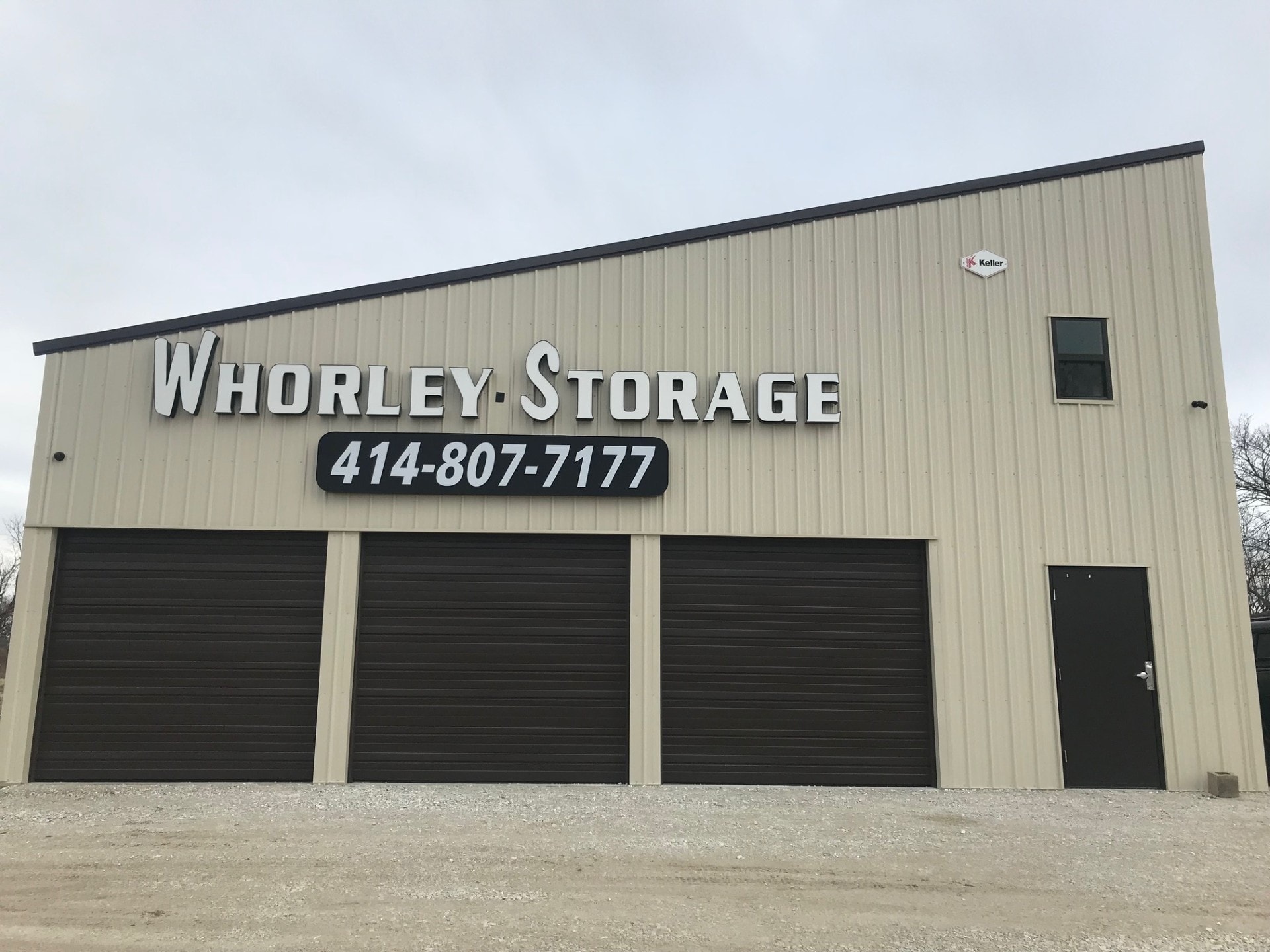 Self storage unit interior